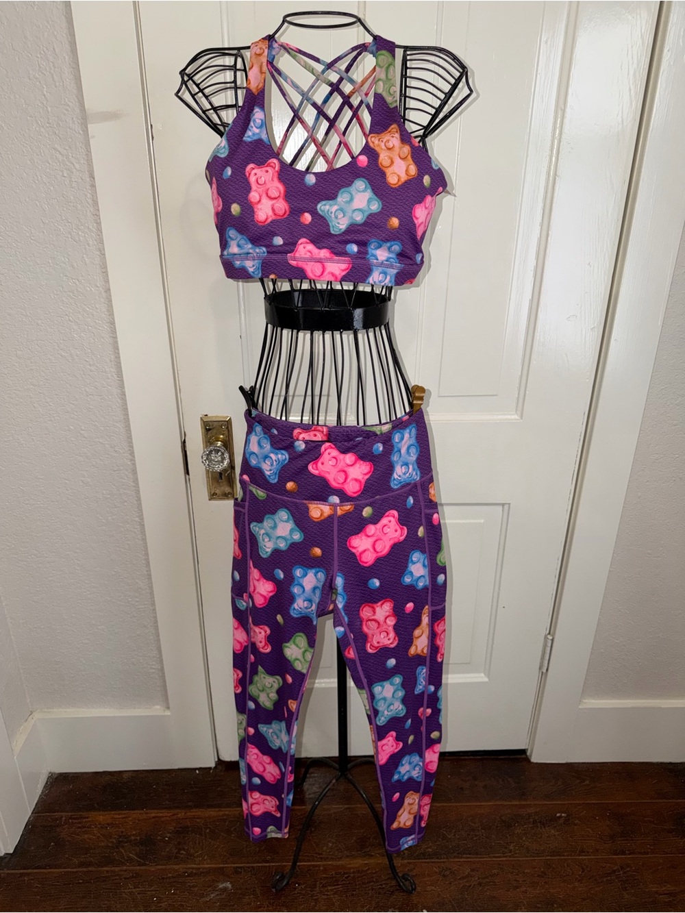 Constantly Varied Gear Purple Gummy Bear Leggings